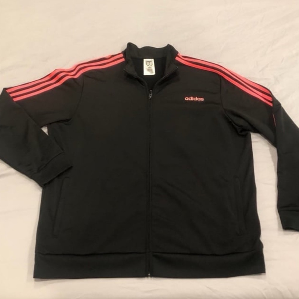 Adidas 3-Stripes Track jacket in pink